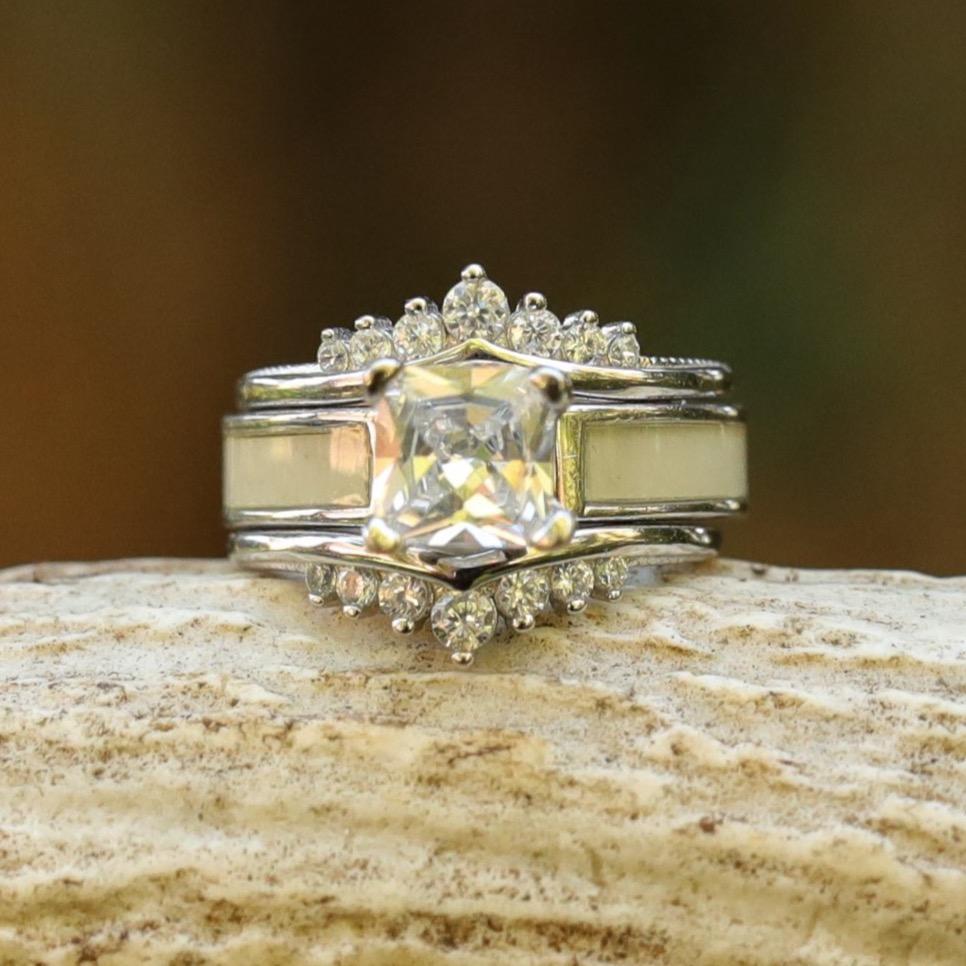 The Grand Ladybird Wishbone Wedding Set