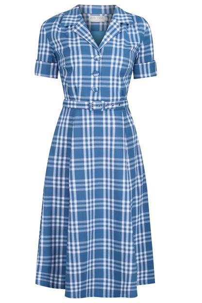 Winnie - Blue Check - Zoe Vine